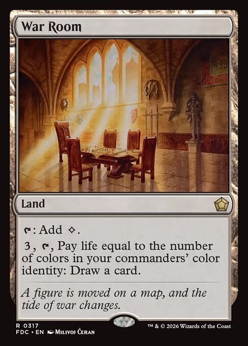 War Room Card Front