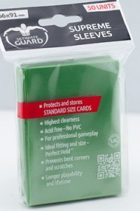50 Ultimate Guard Supreme Sleeves (Green)