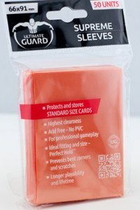 50 Ultimate Guard Supreme Sleeves (Orange)