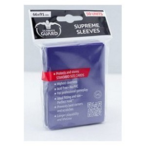 50 Ultimate Guard Supreme Sleeves (Purple)