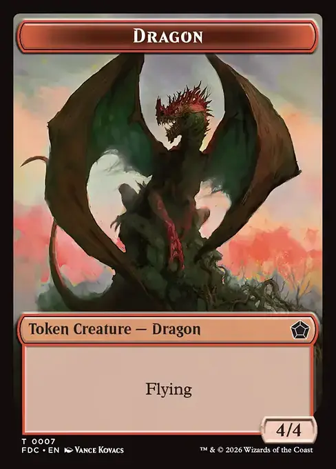 Dragon // Treasure Card Front