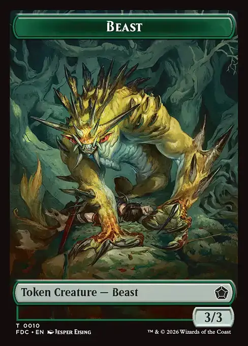 Beast // Spider Card Front