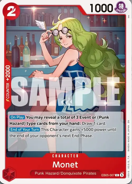 Monet Card Front