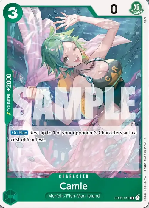 Camie Card Front