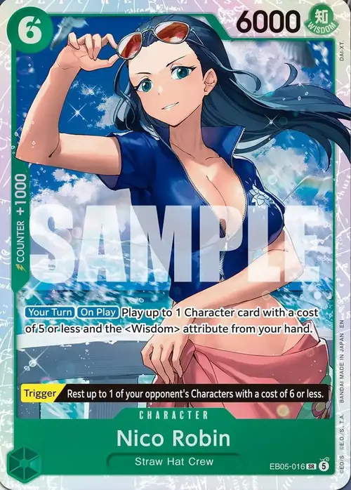Nico Robin Card Front