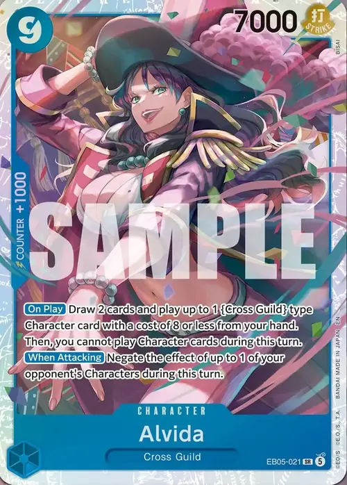 Alvida Card Front