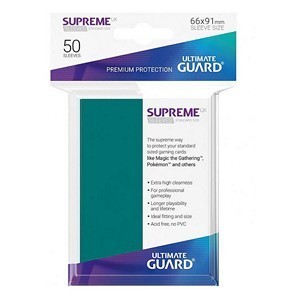 50 Ultimate Guard Supreme UX Sleeves (Petrol)