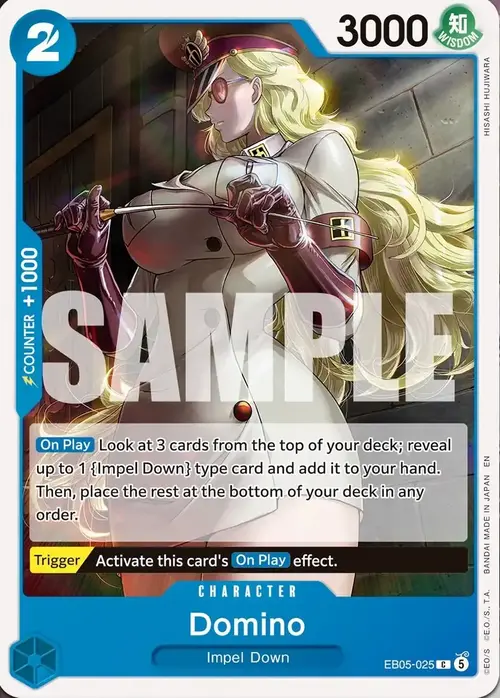 Domino Card Front