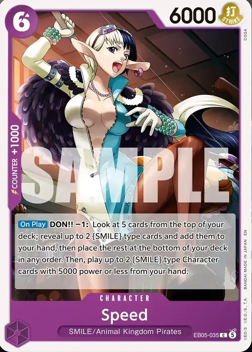 Speed Card Front