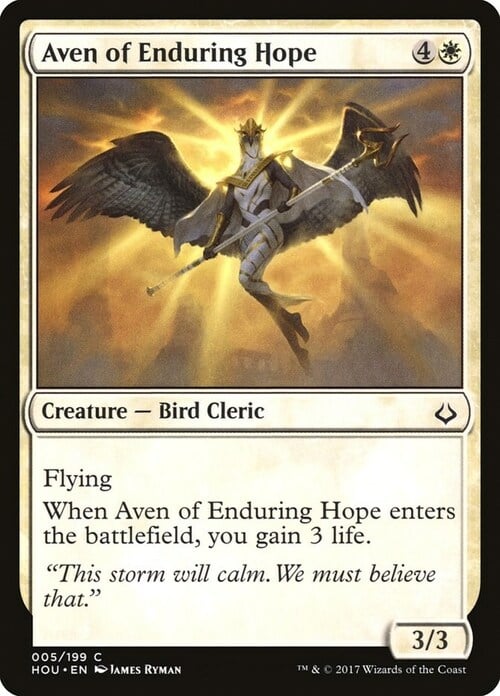 Aven of Enduring Hope Card Front