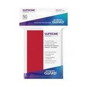 50 Ultimate Guard Supreme UX Sleeves (Red)
