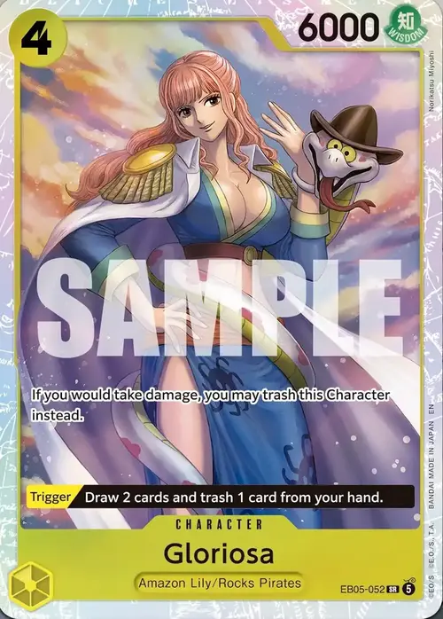Gloriosa Card Front
