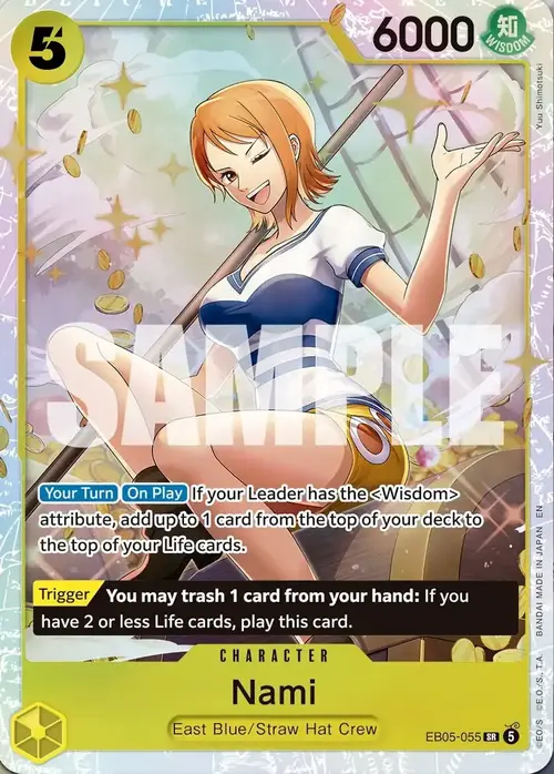 Nami Card Front