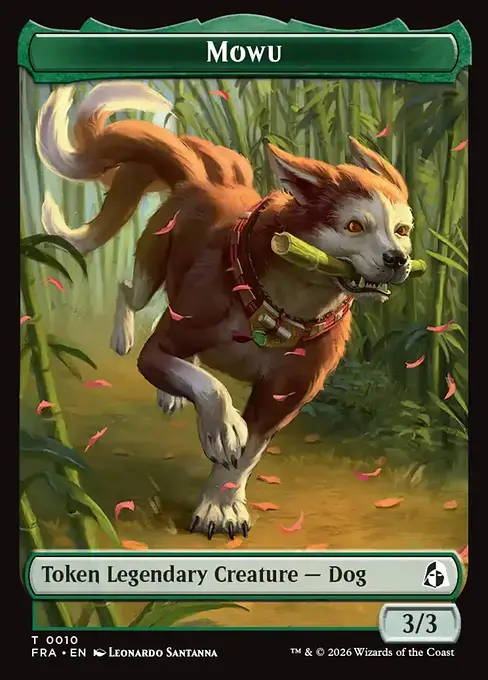 Mowu // Ajani's Pridemate Card Front