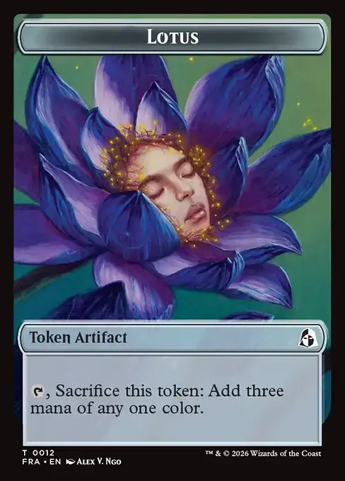 Lotus // Dragon Card Front