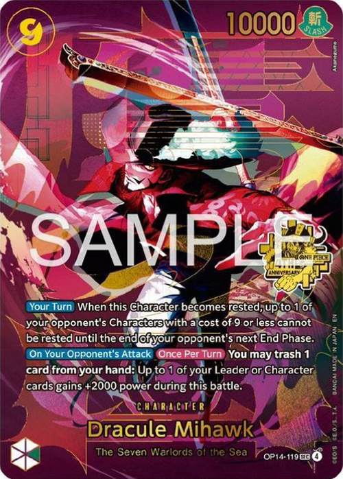 Dracule Mihawk Card Front