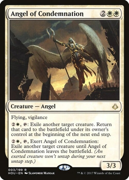 Angel of Condemnation Card Front