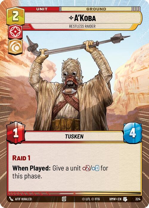 A'Koba - Restless Raider