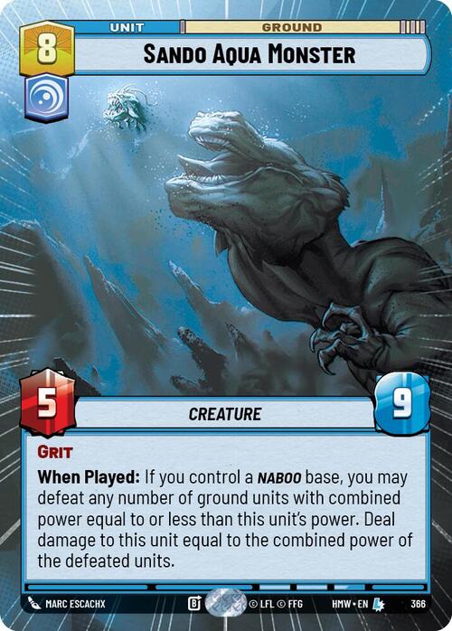 Sando Aqua Monster