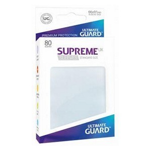 80 Ultimate Guard Supreme UX Sleeves (Frosted)