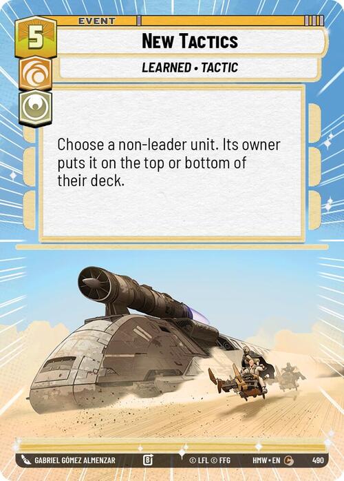 New Tactics