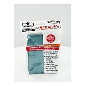 80 Ultimate Guard Supreme Matte Sleeves (Petrol Blue)