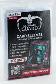 100 Ultimate Guard Sleeves (clear)