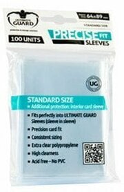 100 Ultimate Guard Precise Fit Sleeves (clear)