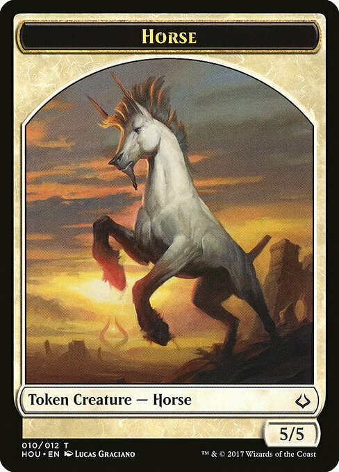Horse Card Front