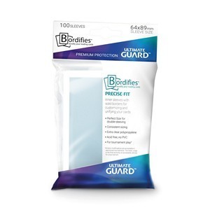 100 Bordifies Precise-Fit Sleeves (White)