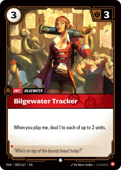 Bilgewater Tracker Card Front