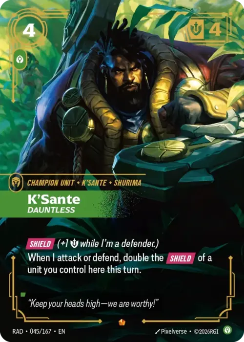 K'Sante - Dauntless Card Front