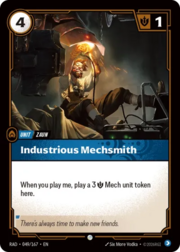 Industrious Mechsmith