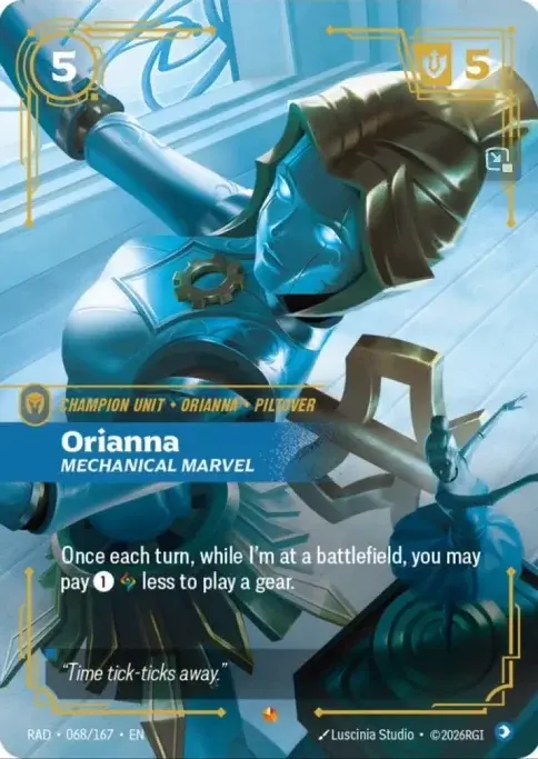 Orianna - Mechanical Marvel Card Front