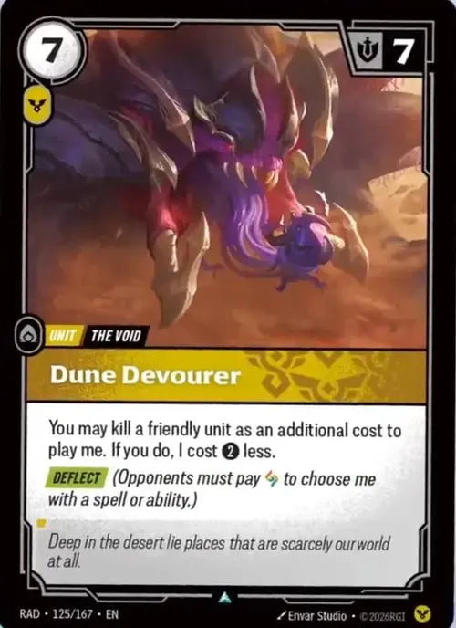 Dune Devourer Card Front
