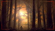 John Avon Art: Megalis Forest Playmat