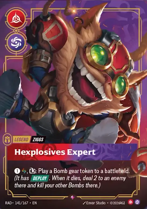 Ziggs - Hexplosives Expert Card Front