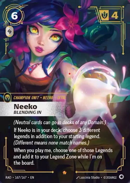 Neeko - Blending In Card Front