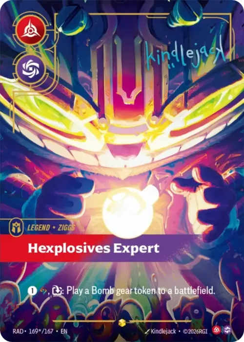 Ziggs - Hexplosives Expert Card Front