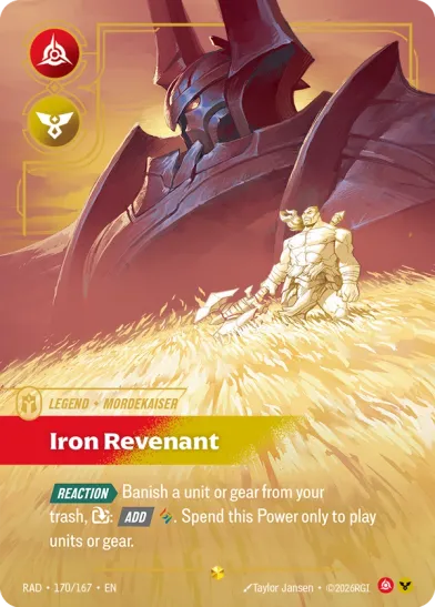 Iron Revenant Card Front