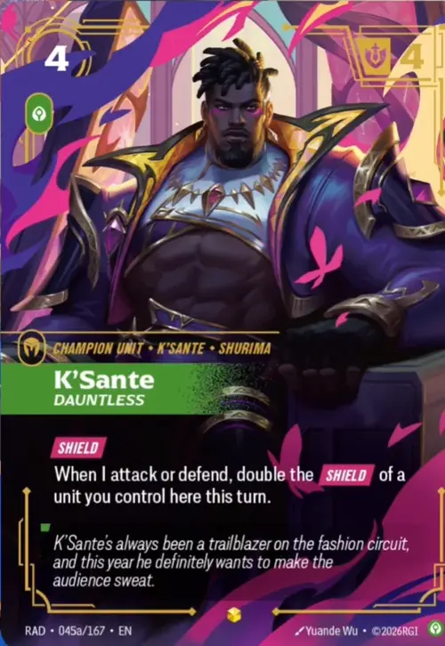 K'Sante - Dauntless Card Front