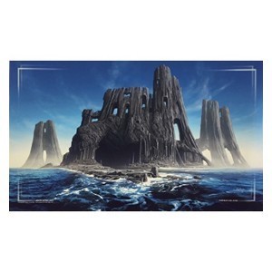 John Avon Art: Farway Island Playmat