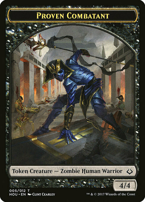 Proven Combatant Card Front