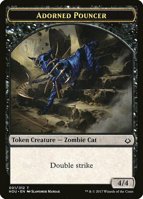 Adorned Pouncer Card Front