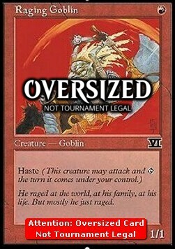 Raging Goblin Card Front