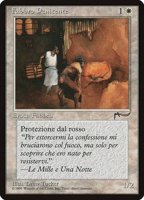Fabbro Penitente Card Front