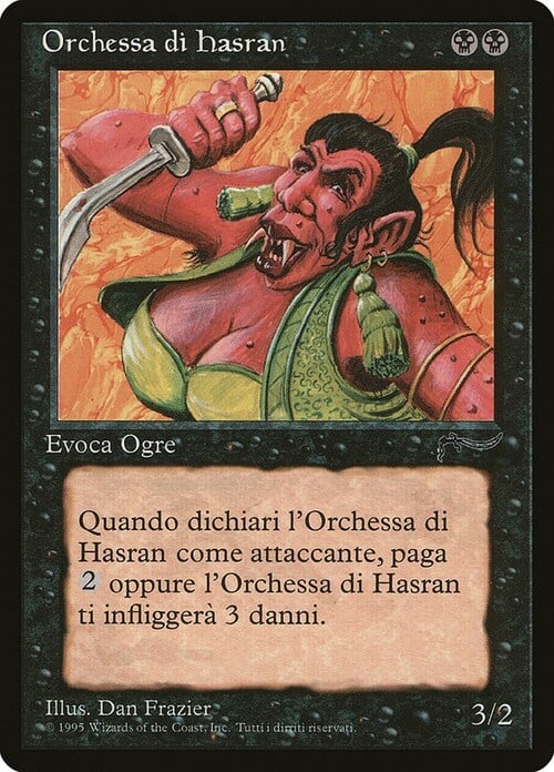 Hasran Ogress Card Front