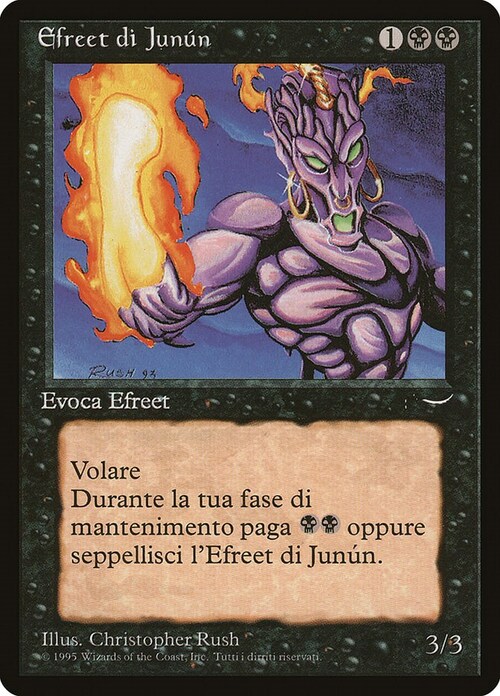 Junún Efreet Card Front