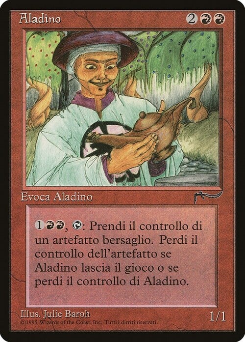 Aladdin Card Front