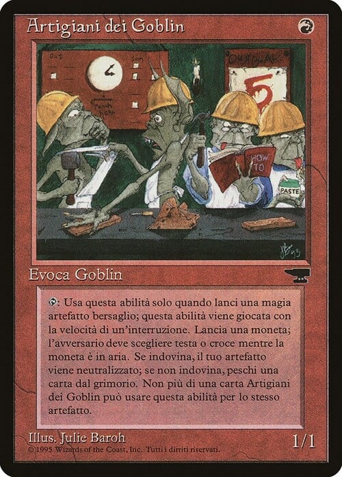 Artigiani dei Goblin Card Front